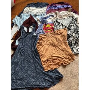 Mixed Brand Women's Clothing Lot Size M/L Multicolor Good Casual Bundle 11pc